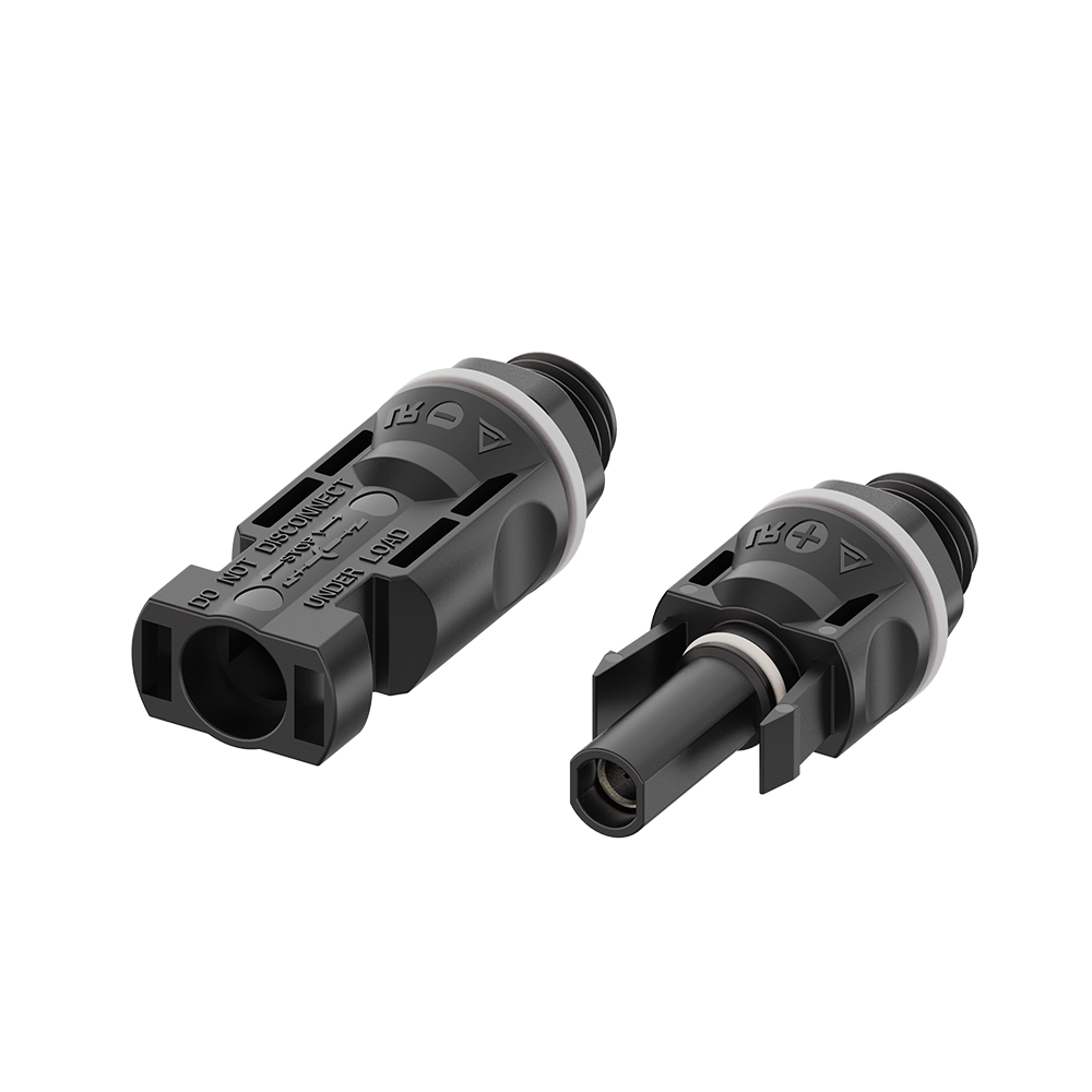 光伏板连接器公连接器和母连接器