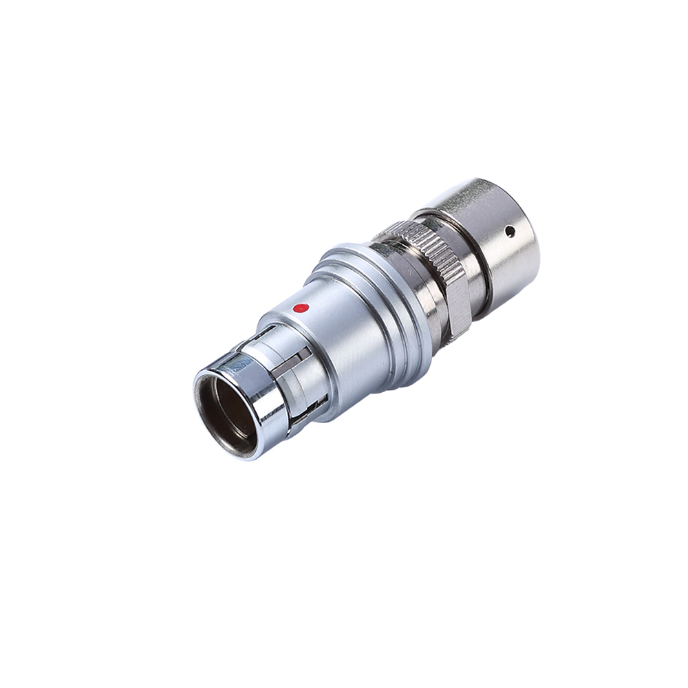 S102 S103 S104 金属F系列推拉自锁连接器2,3 ,4 ,5 ,6 ,7 ,9芯防水连接器插头插座